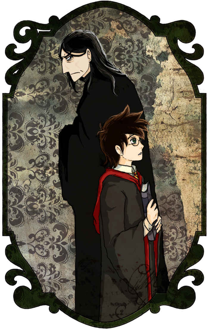 Severus Snape Clipart Professor Snape - Harry Potter And The Half Blood Prince Snape Fanart (722x1105), Png Download