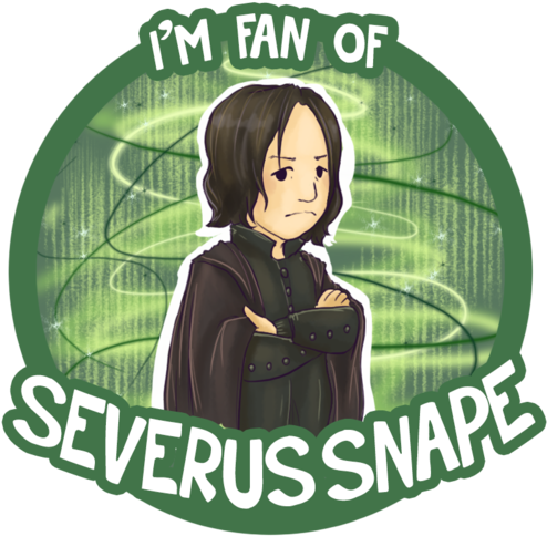 Fanart, Harry Potter, And Severus Snape Image - Harry Potter (literary Series) (500x500), Png Download