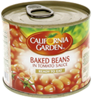 California Baked Beans T/ Sauce 220 Gm - California Garden Baked Beans (500x500), Png Download