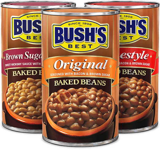 Food & Cooking - Bush's Best Onion, Baked Beans - 28 Oz Can (525x525), Png Download