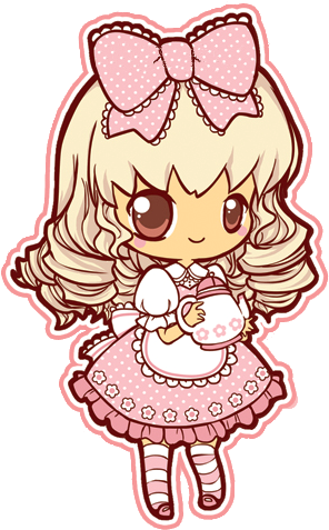 Girl Png Kawaii, Kawaii Girl, Kawaii Chibi, Kawaii - Doll Kawaii Png (303x483), Png Download