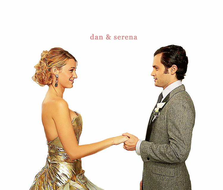 True Love Is Never Easy To Find - Serena And Dan Png (750x637), Png Download