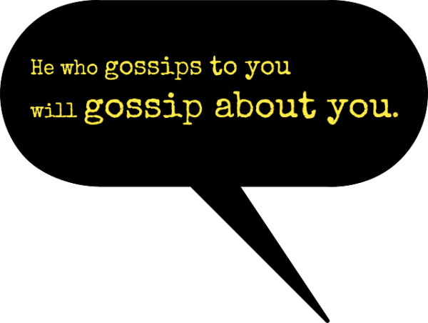 Have You Or Someone You Know Been Hurt By Gossip Pretty - Im Silently Correcting Your Grammar White Letters 1890_1) (600x452), Png Download