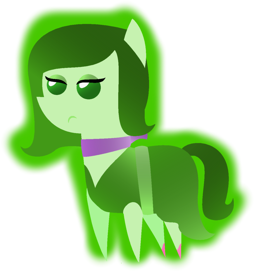 Lyrica-clef, Clothes, Disgust , Green, Green Eyes, - Inside Out Disgust Pony (929x1024), Png Download