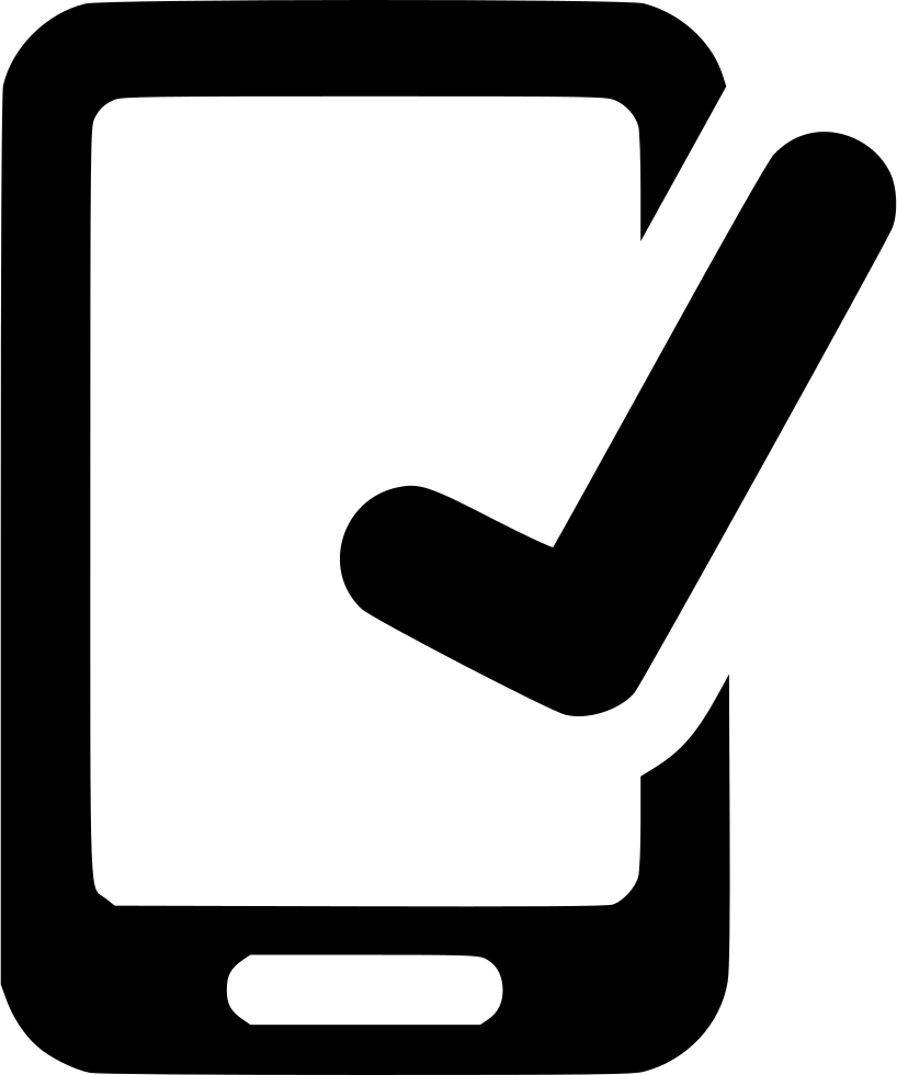 Good Job - - Check Phone Icon (818x980), Png Download