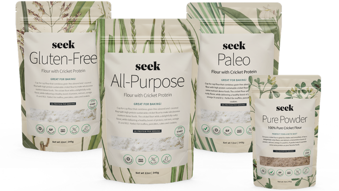 The Cricket Protein Baking Flours Can Replace Other - Flour (680x383), Png Download