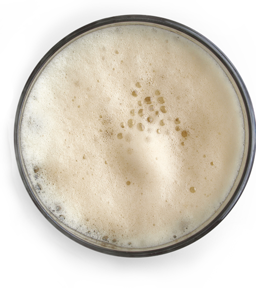 Beer Top View Png (513x576), Png Download