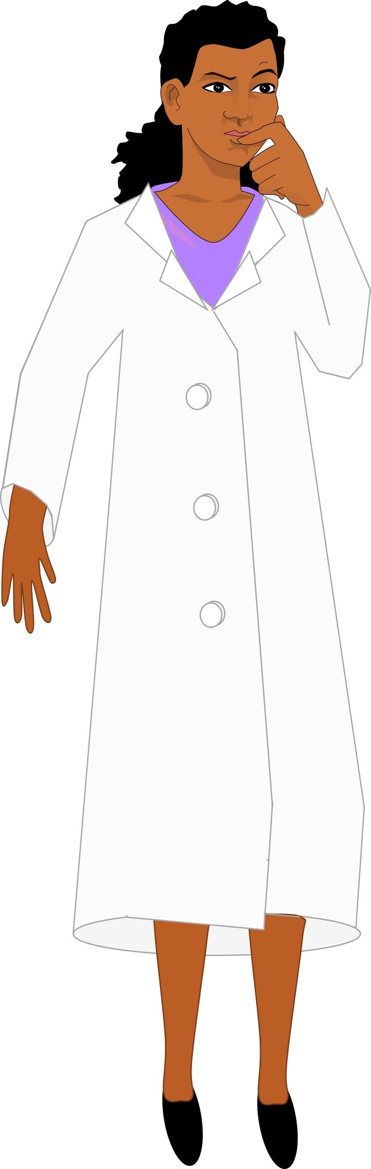 Big Image - Scientist (763x2400), Png Download