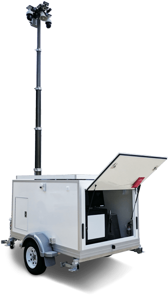 Transportable Monitoring Stations Trailer (344x600), Png Download