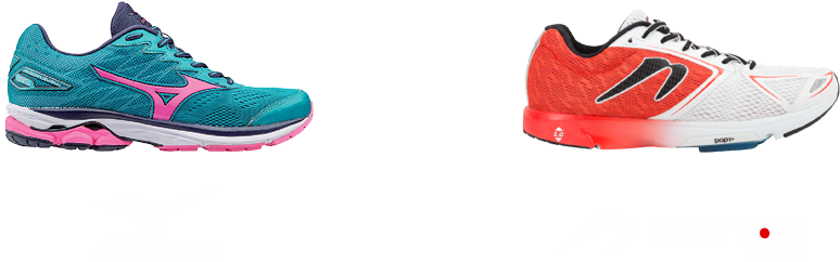 F - Newton Distance 6 Rot Herren Laufschuhe 41 (1920x500), Png Download