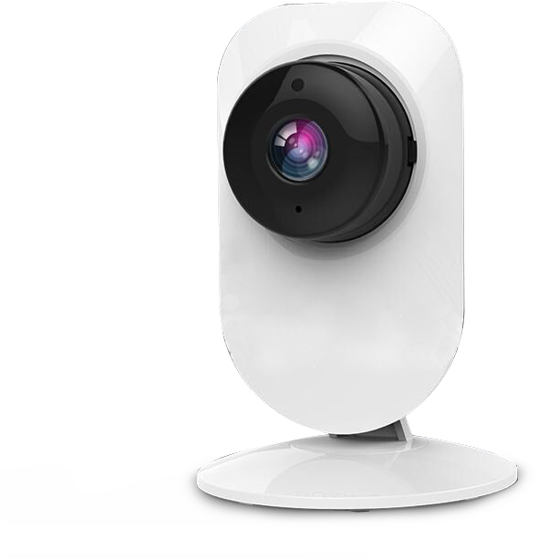 Yi Ip Camera Wireless Wifi Hd 720p Infrared Night Vision - Xiaomi Ip Cam Png (799x700), Png Download
