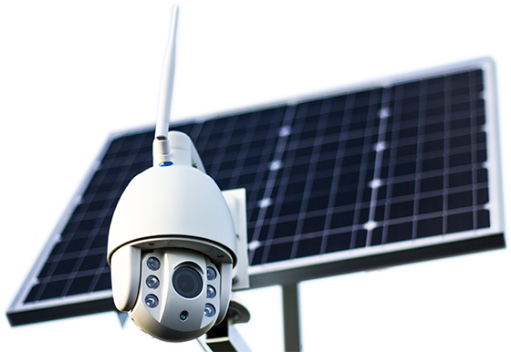 Sol-cam 4g, Wifi & Lan Solar Charged Ptz Camera - Product (697x403), Png Download