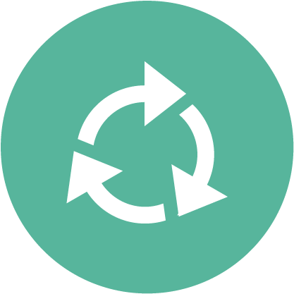 Energy Management Icon - Continuous Improvement Icon Green (466x451), Png Download