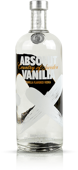Absolut Vanilia 1l - Absolut Vanilia Vodka 1 Litre (400x609), Png Download