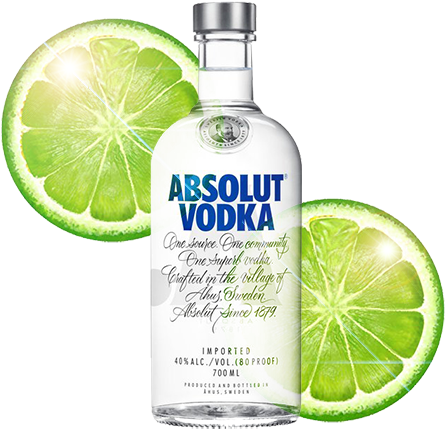 Absolut Swedish Vodka 70cl (450x450), Png Download