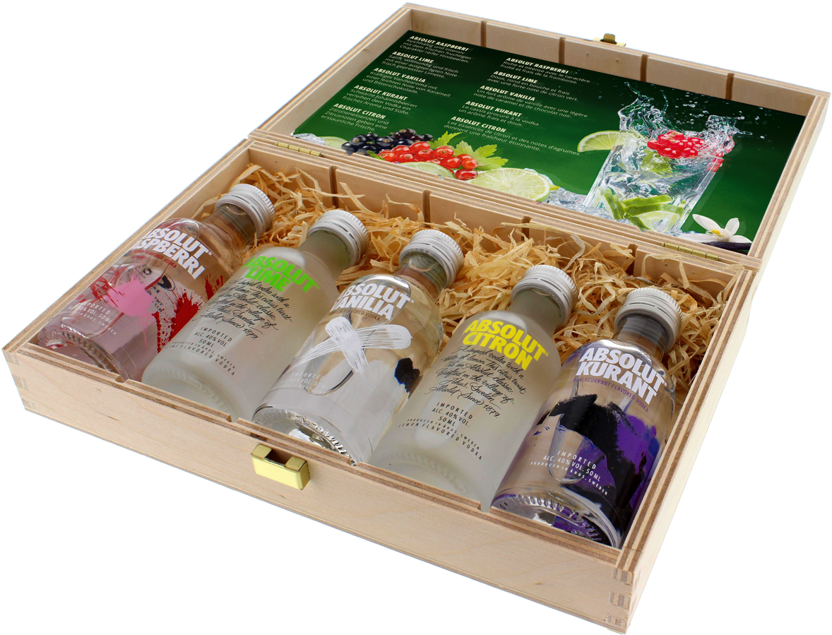 Absolut Vodka Collection - Caja Absolut Vodka (1200x1200), Png Download