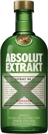 Extrakt - Absolut Extrakt Mexico (312x559), Png Download