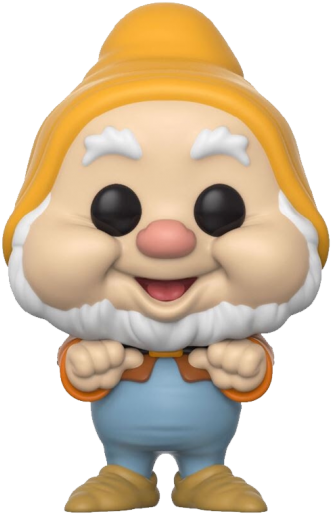 Vinyl Snow White And The Seven Dwarfs - Happy Dwarf Funko Pop (541x541), Png Download