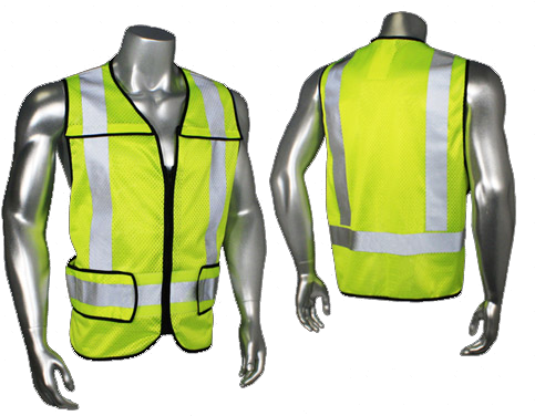 Radians Lhv 5 Pc Zr R Safety Vest - Safety Vest Design (500x390), Png Download