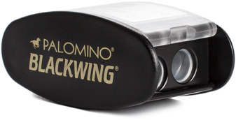 Palomino Blackwing Kum Pencil Sharpener Black Front - Blackwing Long Point Pencil Sharpener (480x480), Png Download