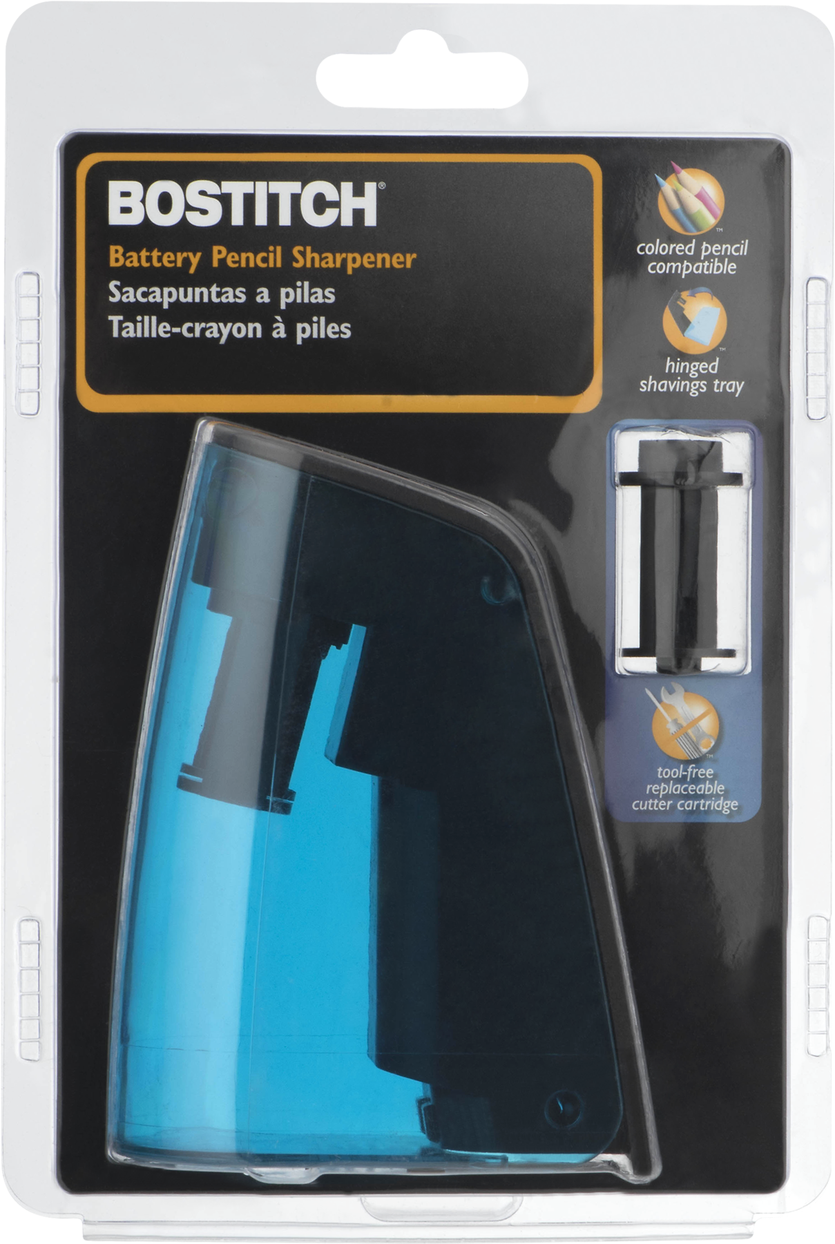 Bostitch Battery Pencil Sharpener With Replaceable - Stanley Bostitch (1800x1800), Png Download