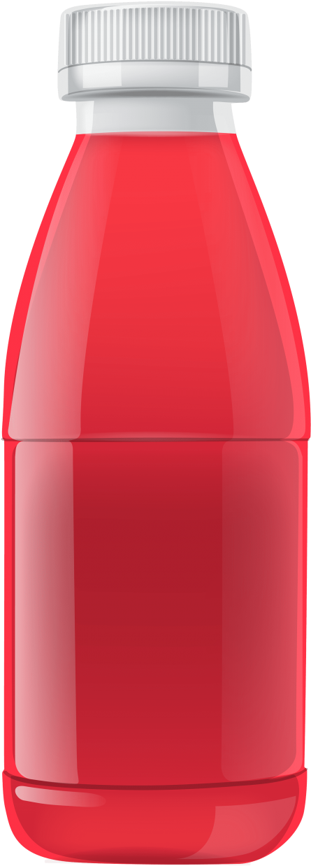 Free Png Red Juice Bottle Png Images Transparent - Juice Bottle Clipart Png (480x1265), Png Download