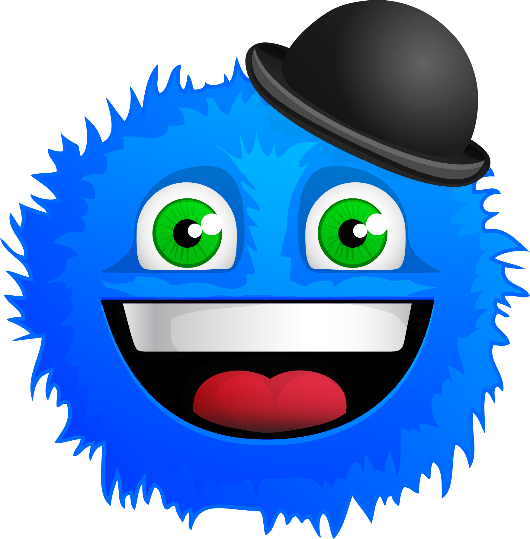 Animated Intros - Animated Monster Png (1755x1785), Png Download