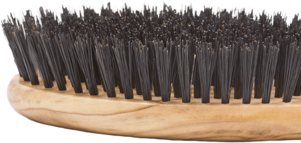 Men's Olivewood Bristle Hairbrush - Fendrihan Men's Olivewood Bristle Brush (1024x1024), Png Download