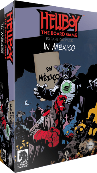 Hb Expansion Packaging Inmexico 002 3d - Hellboy Board Game Expansion Packs (339x600), Png Download