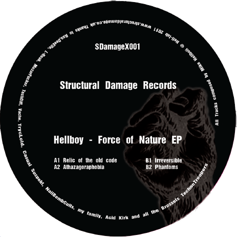 Hellboy Force Of Nature E - Kinger_home 12-inch Metal Math Wall Clock, Unique Wall (463x464), Png Download