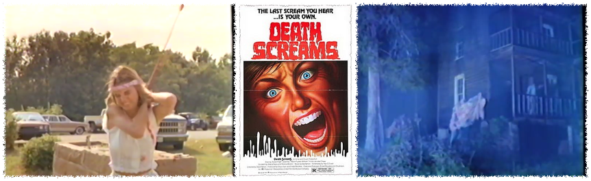 Death Screams Is A Celebrated Example Of The Slasher - Poster Corp Death Screams Movie Poster (11 X 17) 11.00 (862x264), Png Download