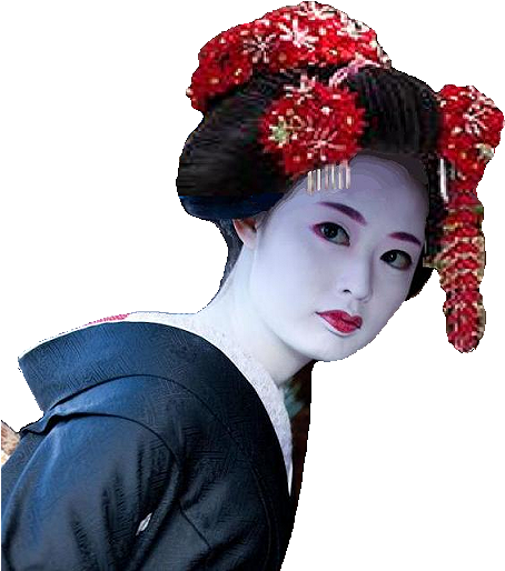 Fujiyama Geisha - Google Images (464x520), Png Download
