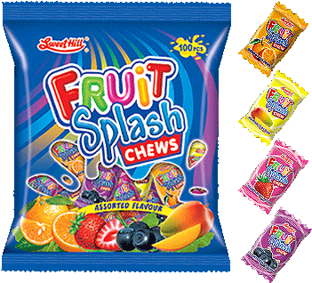 Soft Fruit Chew Candy (396x396), Png Download