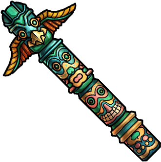 Gear-totem Pole Render - Totem Render (380x380), Png Download
