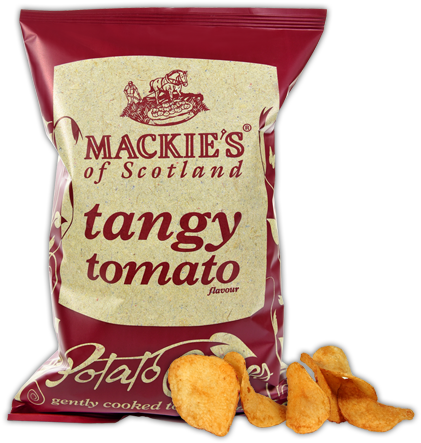 Honey & Mustard - Mackie's Of Scotland Sea Salt Potato Crisps 150g (445x479), Png Download