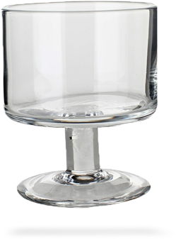 Clamp Lid Jars Clamp Lid Mason Jars - Glass Parfait Compote 5.5 Oz 10-count Box, Clear, Food (563x399), Png Download