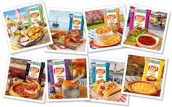 This Summer, Lay's Is Releasing Eight New Regionally-inspired - Lays Fried Pickle Chips (600x374), Png Download