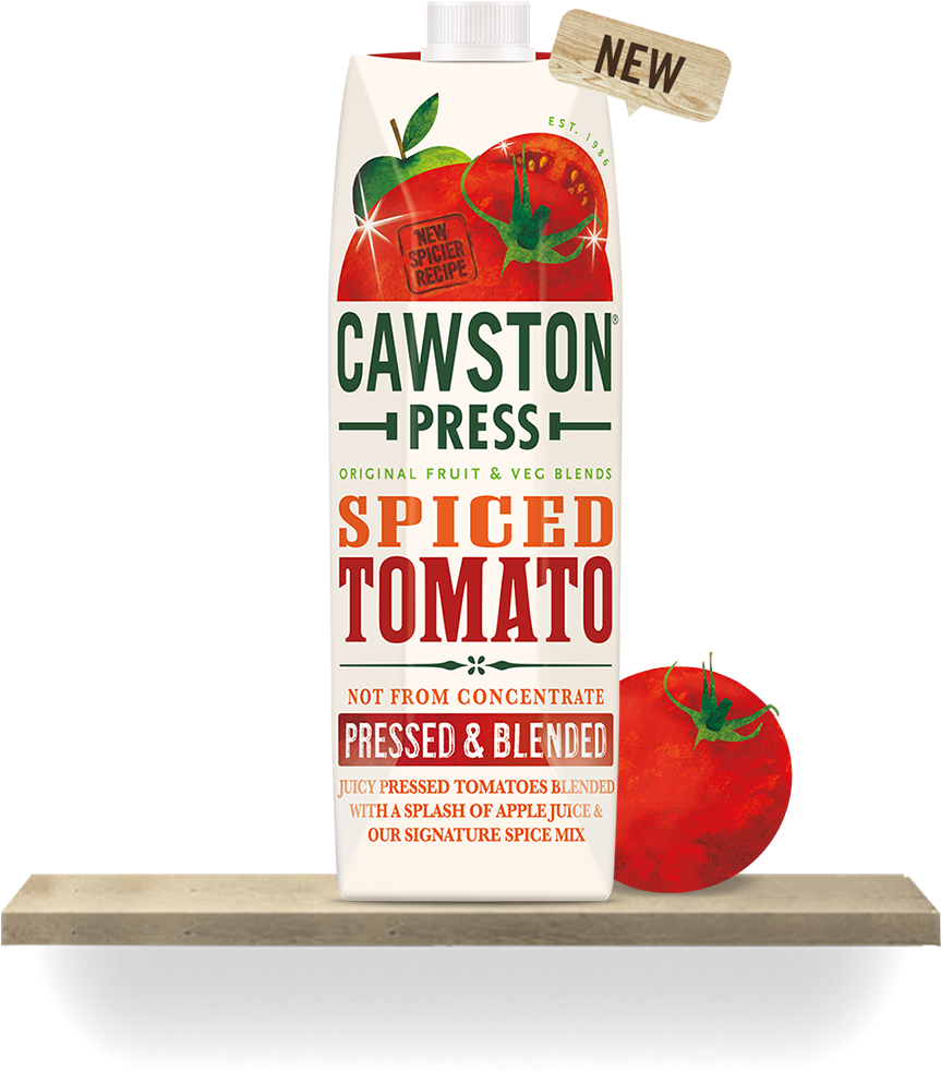 On March 3rd, - Cawston Spiced Tomato Juice (948x1009), Png Download