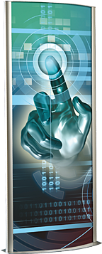 Maxone Totem Pole - Leuchtsäule 60 X 170cm (540x368), Png Download