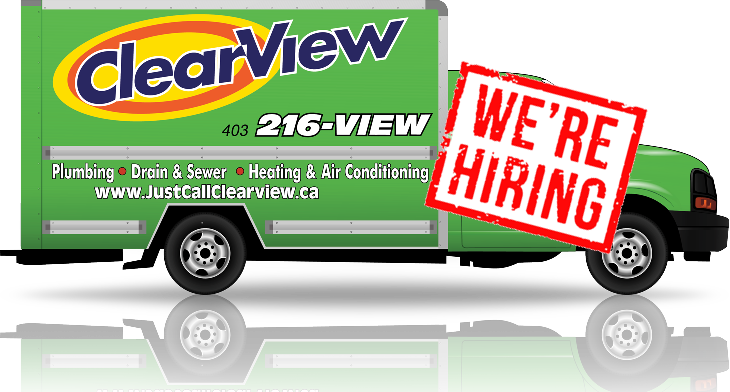 Clearview Plumbing And Heating In Calgary Is Hiring - Clearview Plumbing And Heating (1460x784), Png Download