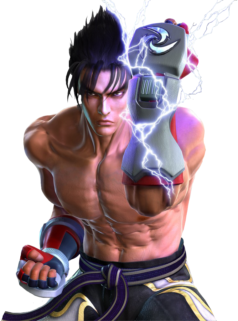 Jin Kazama Front By Blood Huntress - Jin Kazama Tekken 5 (760x1024), Png Download