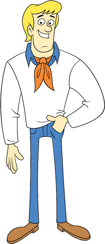 Fred Be Cool, Scooby-doo (365x834), Png Download