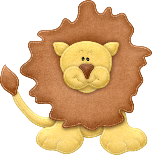Lion Clipart, Safari Theme, Jungle Safari, Animals - Sdore Jungle Animals Baby Shower - Boy 3 Birthday Party (489x500), Png Download