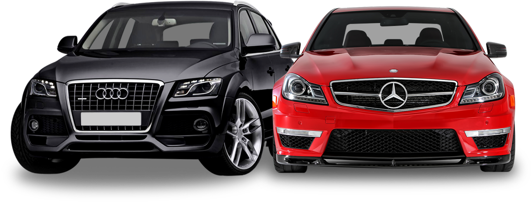 Mts Vehicle Sales - Mercedes Benz C63 Amg Red (1059x408), Png Download
