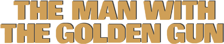 The Man With The Golden Gun - Man With The Golden Gun Logo (800x310), Png Download