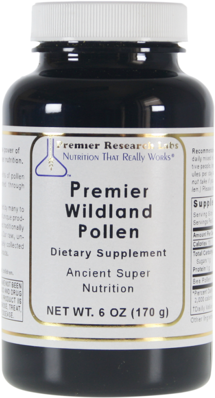 Wildland Pollen 6 Oz - Premier Research Labs Premier Wildland Pollen - 6 Oz (900x1163), Png Download