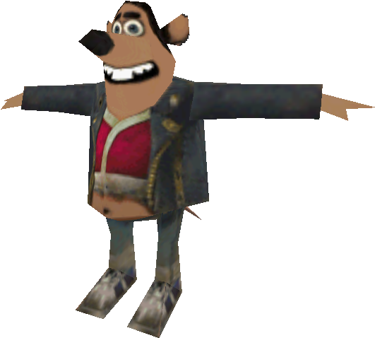 Download Zip Archive - Flushed Away Character Model Dsi (750x650), Png Download