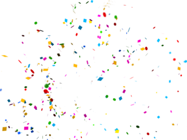 Конфетти Пнг (640x480), Png Download