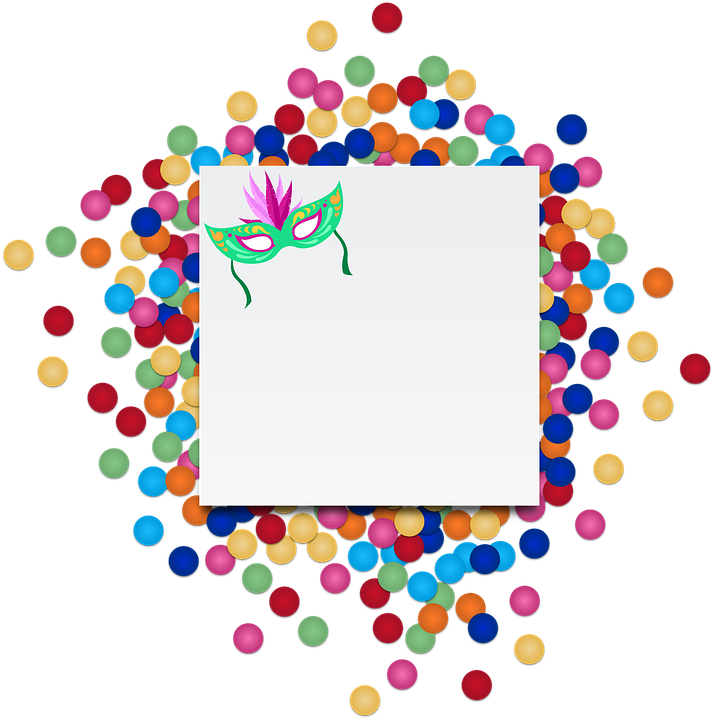 Designs Png Confetti - Spaß-18. 21. 30. 40. Geburtstags-party Einladungen (714x720), Png Download