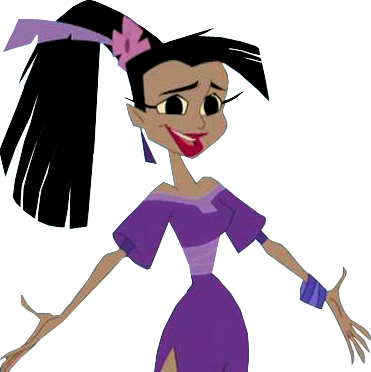Yzma Teen - Emperor's New Groove Yzma Young (371x372), Png Download